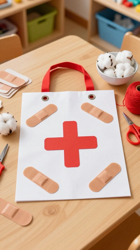 Band-Aid Doctor Bag Collage