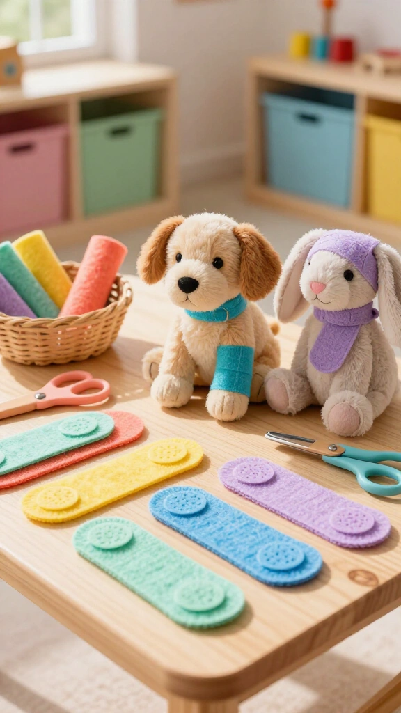 Veterinarian Felt Pet Bandage Kit