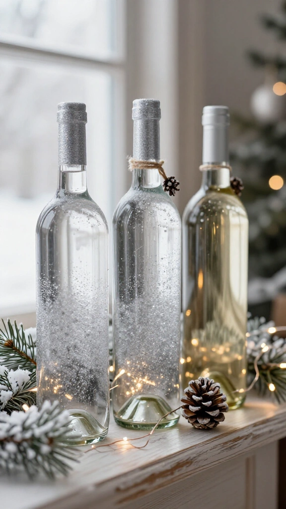 Winter Wonderland Glitter Bottles
