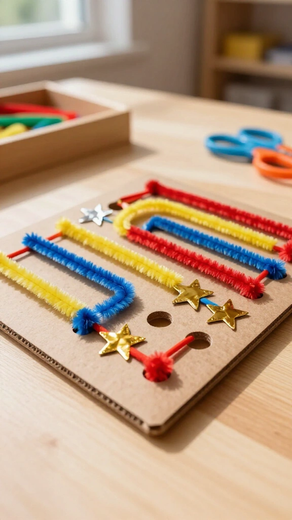 Electrician Pipe Cleaner Circuit Board