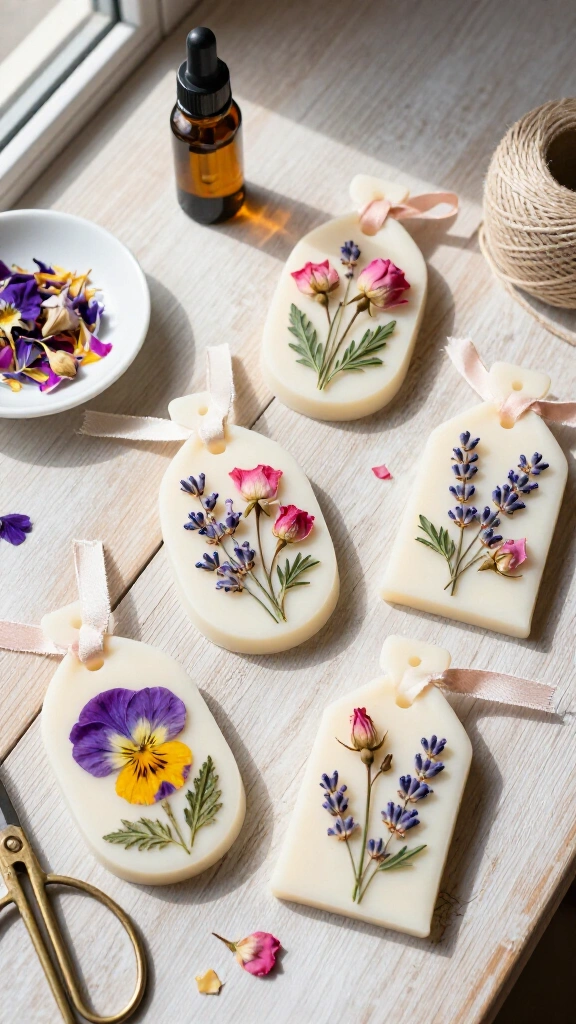 Aromatic Botanical Wax Sachets
