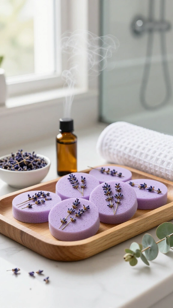 Fizzy Lavender Shower Steamers