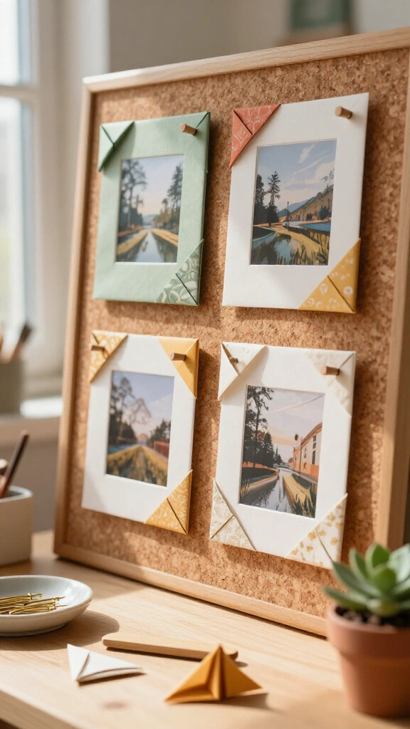 Folded Corner Picture Frames