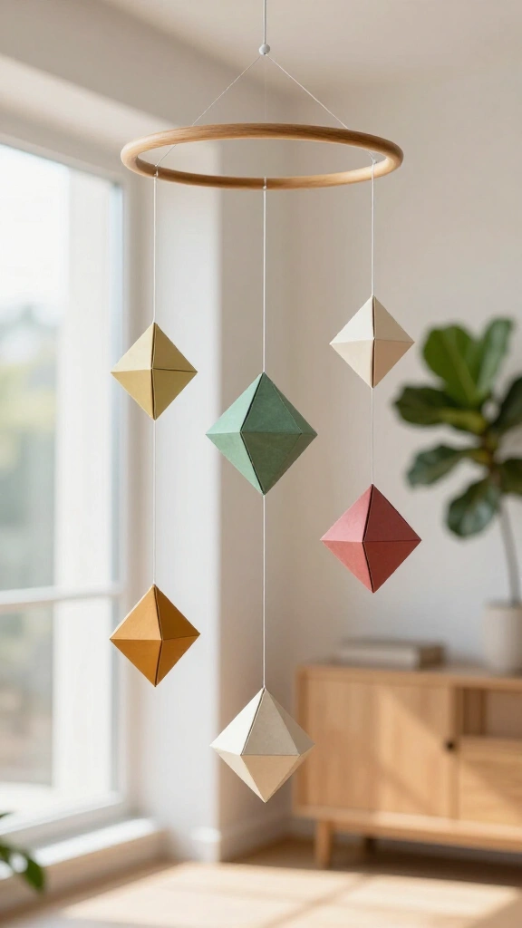 Hanging Polyhedron Mobile