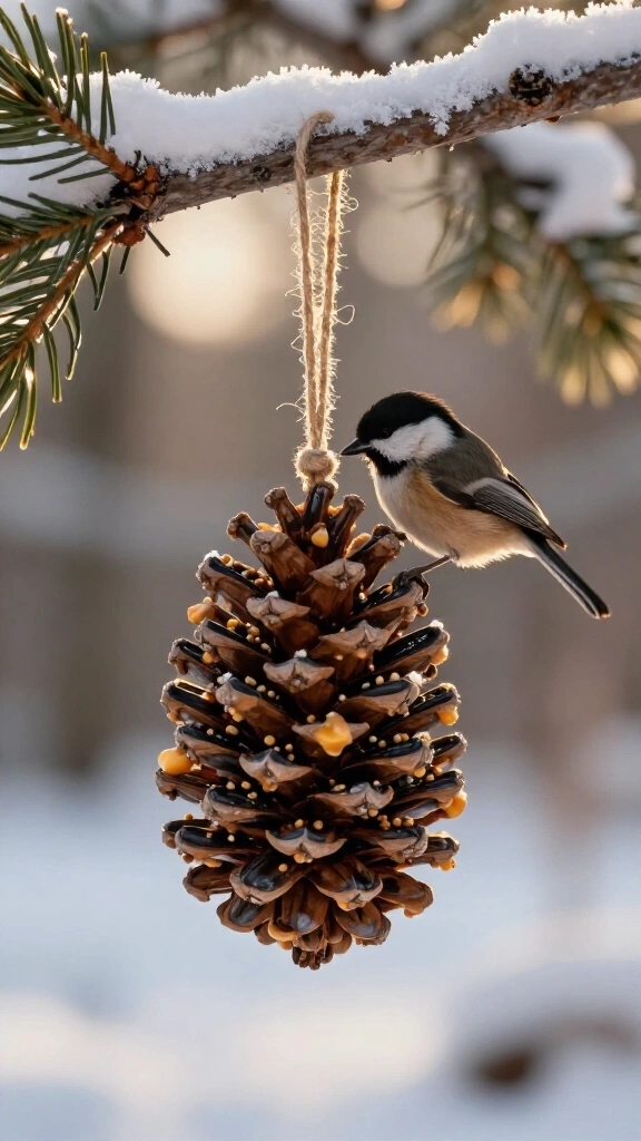 Wild bird feeder ornaments