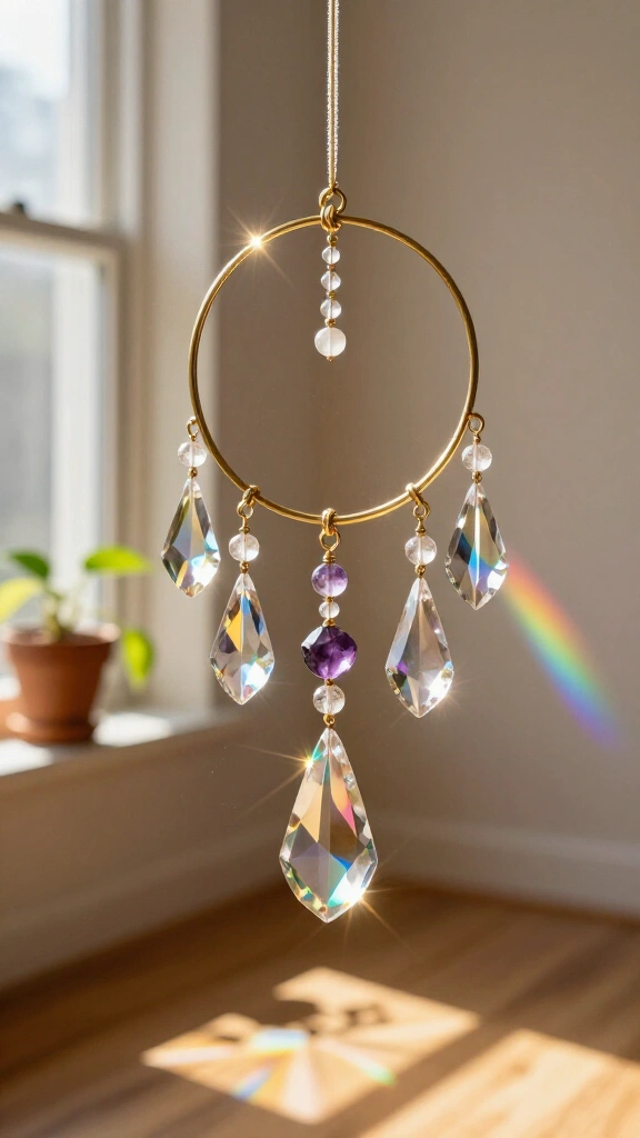 Hanging Crystal Suncatchers