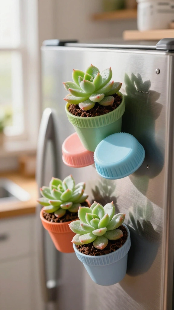 Tiny Succulent Garden Planters