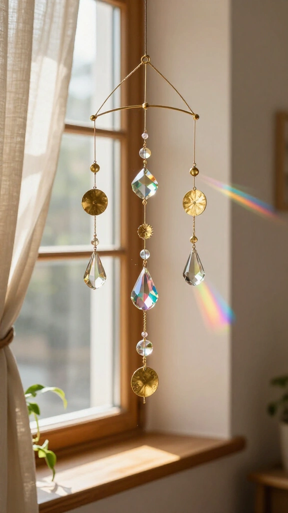 Beaded Suncatcher Mobiles