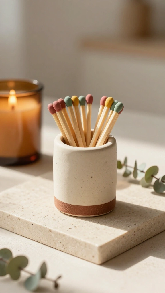 DIY Matchstick Holder with Striker