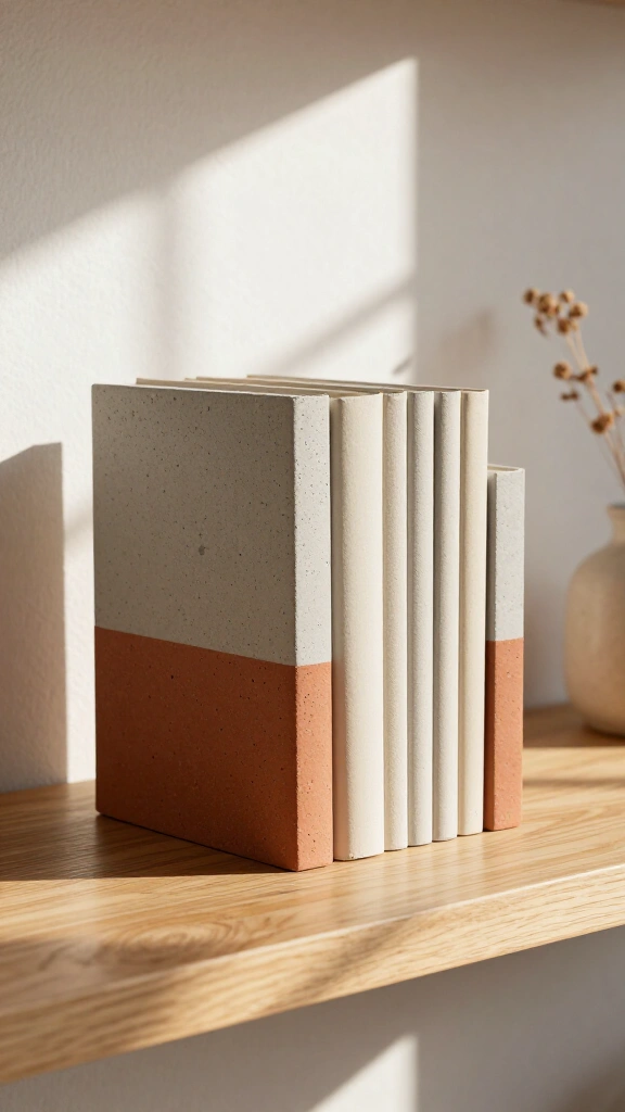 Concrete Geometric Bookends