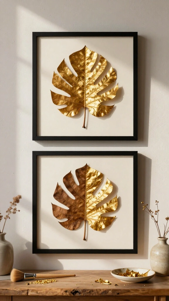 Gilded Gold Leaf Botanicals