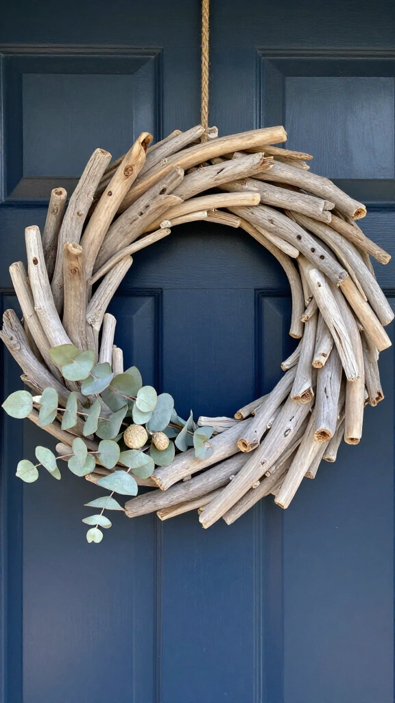 Driftwood Coastal Wreath