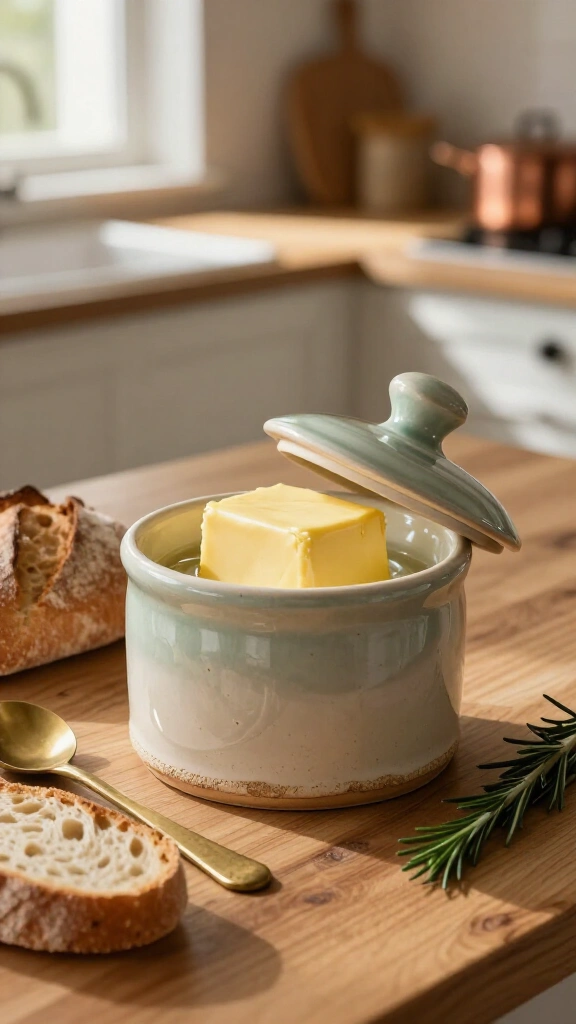 Slab-Built French Butter Keeper