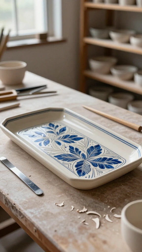 Mishima Inlay Serving Tray