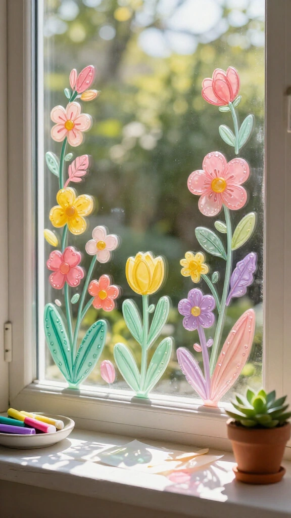 Peel-and-Stick Window Clings