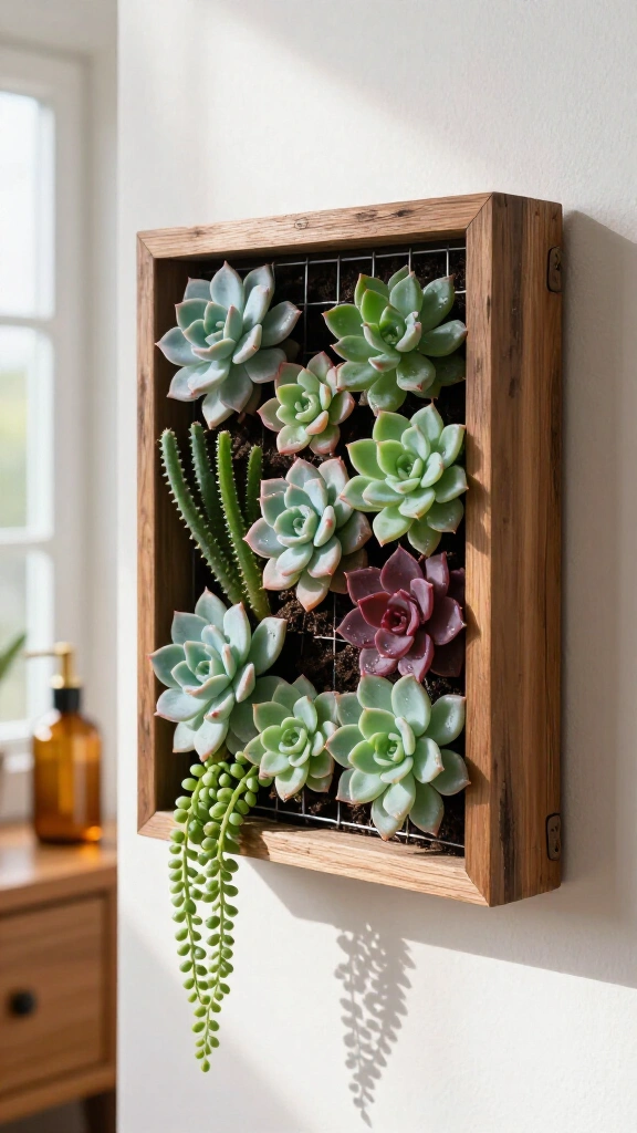 Succulent Living Wall Planter