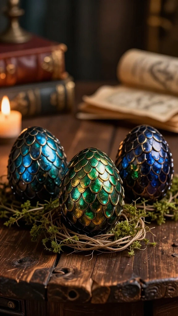 Whimsical Dragon Eggs