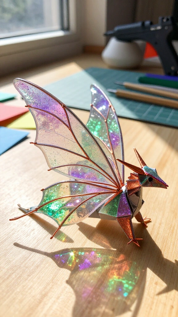 Flexible Dragon & Butterfly Fairy Wings