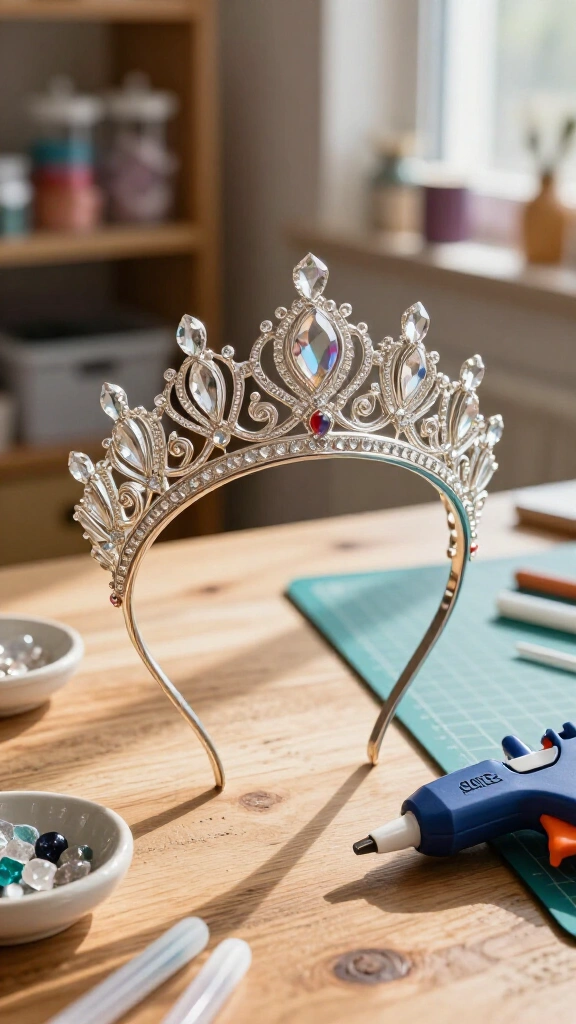 Hot Glue Headbands and Tiaras