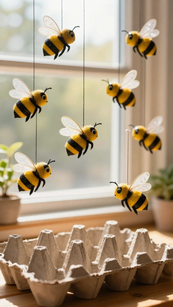 Buzzing honeybees
