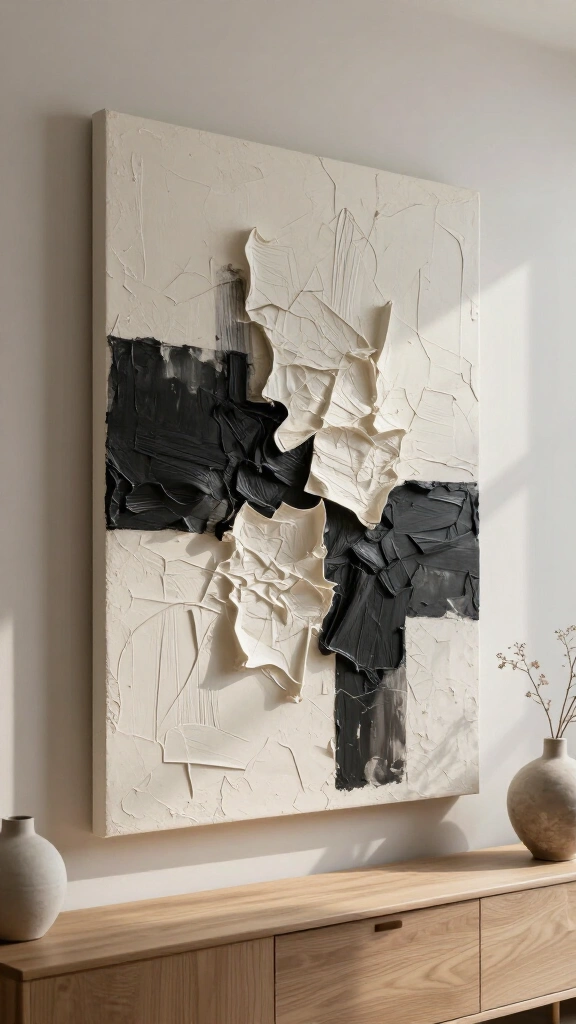 Textured Abstract Wall Canvas