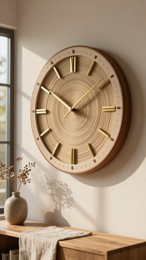 Statement Clock Face
