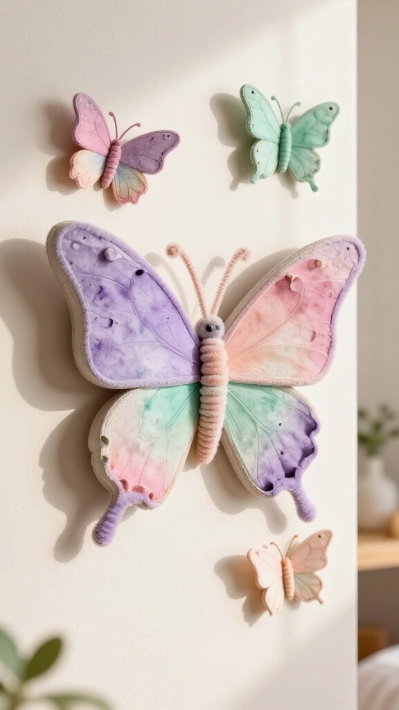 Butterfly wall art