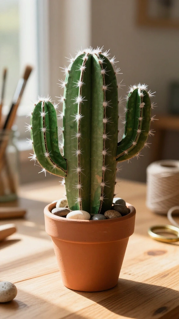 Cardboard cacti
