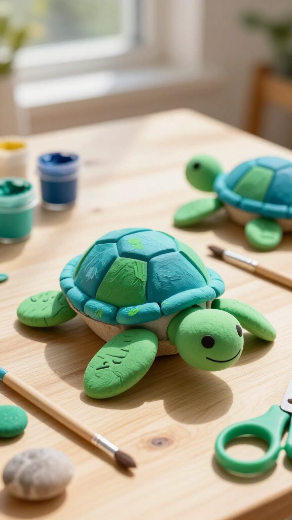 Egg Carton Sea Turtle