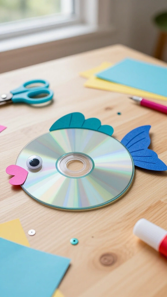 CD Shiny Rainbow Fish
