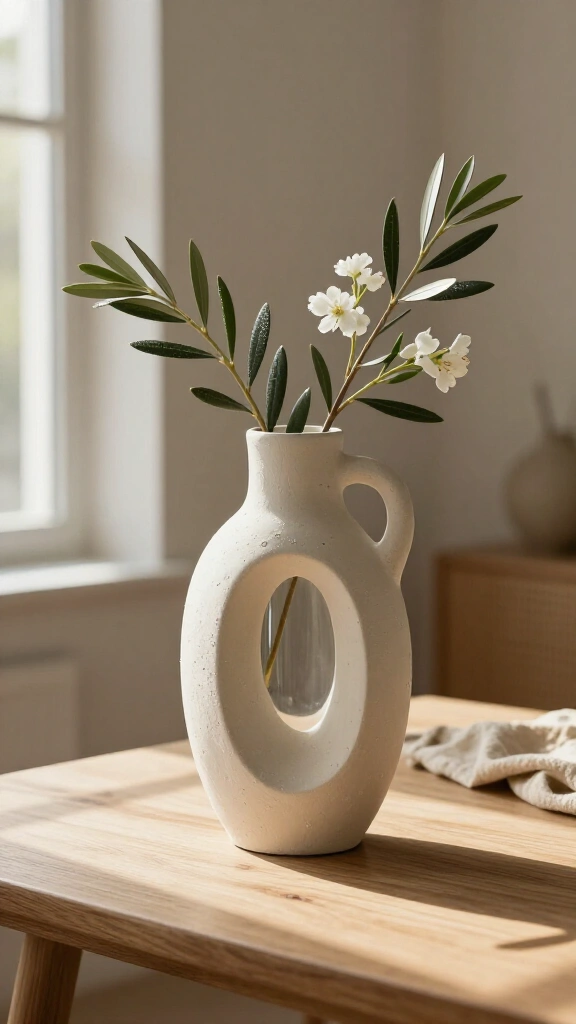 Minimalist Organic Table Vase