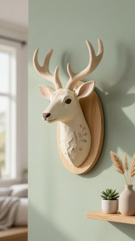 Whimsical Animal Wall Mount