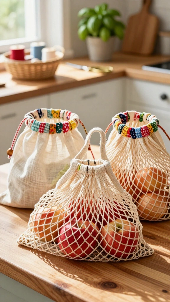 Reusable Mesh Produce Bags