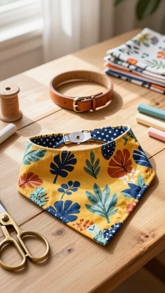 Over-the-Collar Pet Bandanas