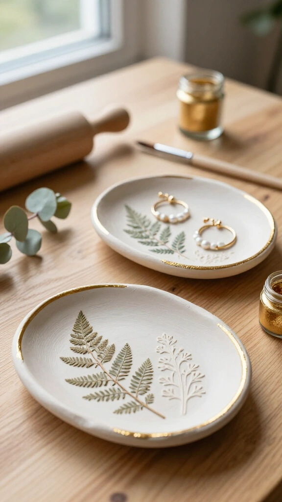 Air-Dry Clay Trinket Dishes
