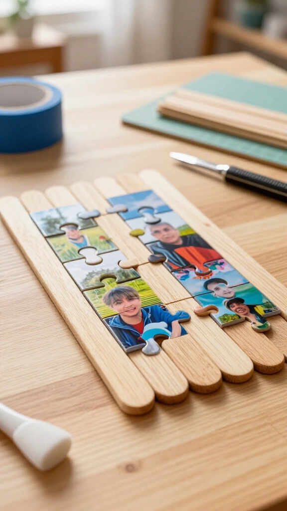 Personalized Photo Stick Puzzle