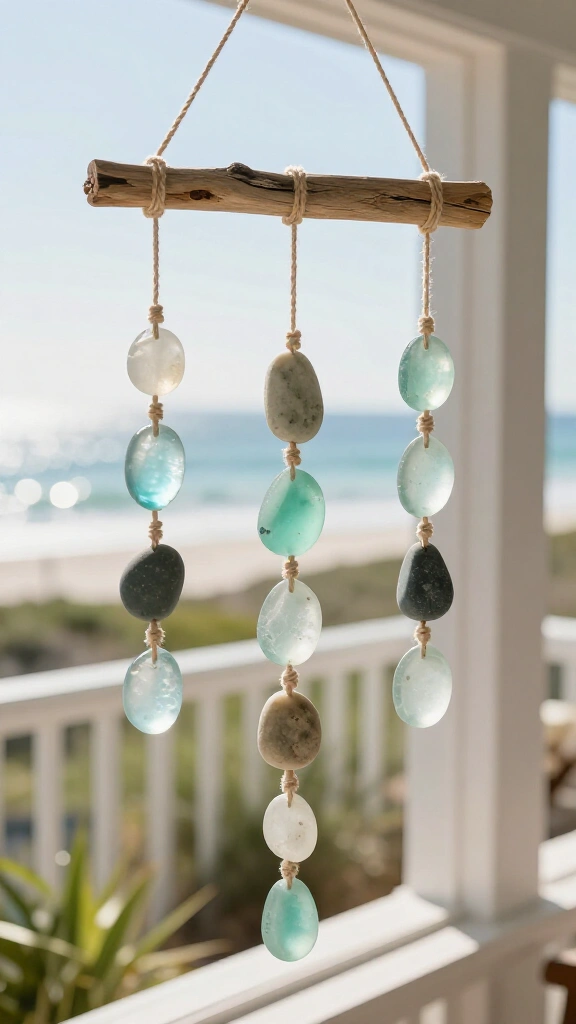 Coastal Driftwood Hanging Mobile