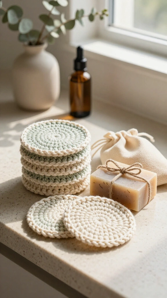 Reusable Cotton Face Scrubbies