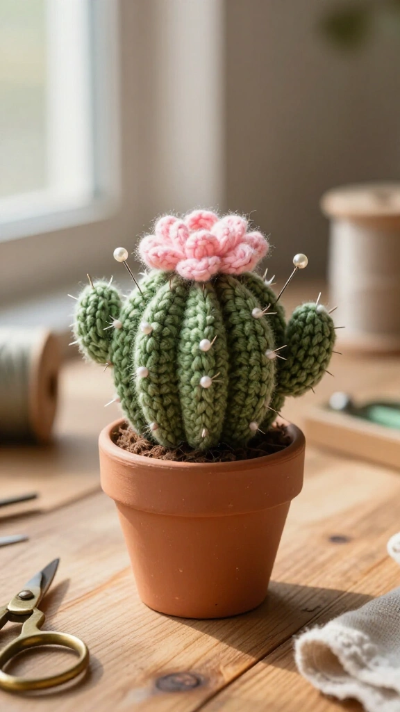 Mini Cactus Pin Cushion