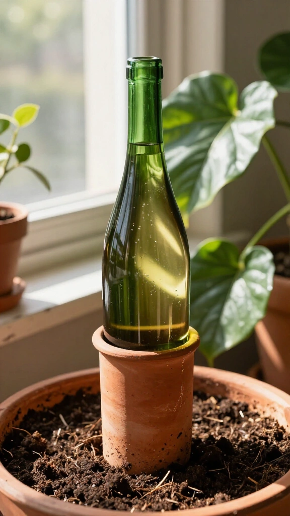 Wine Bottle Plant Watering Spikes
