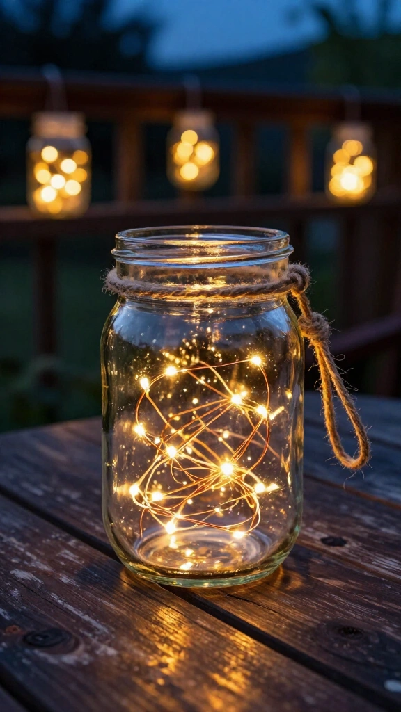 Twinkling Fairy Light Lanterns