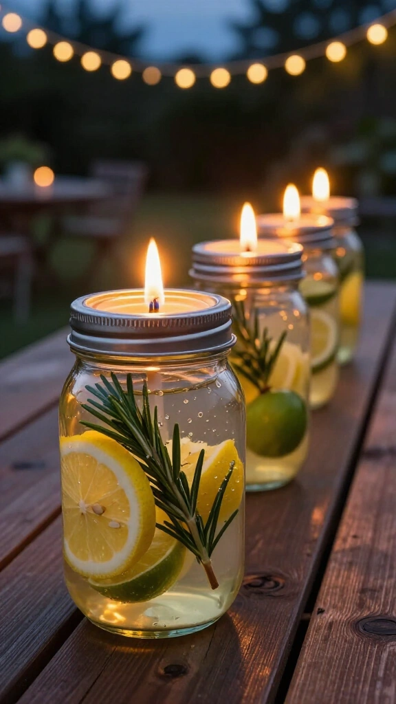 Citronella Candle Torches