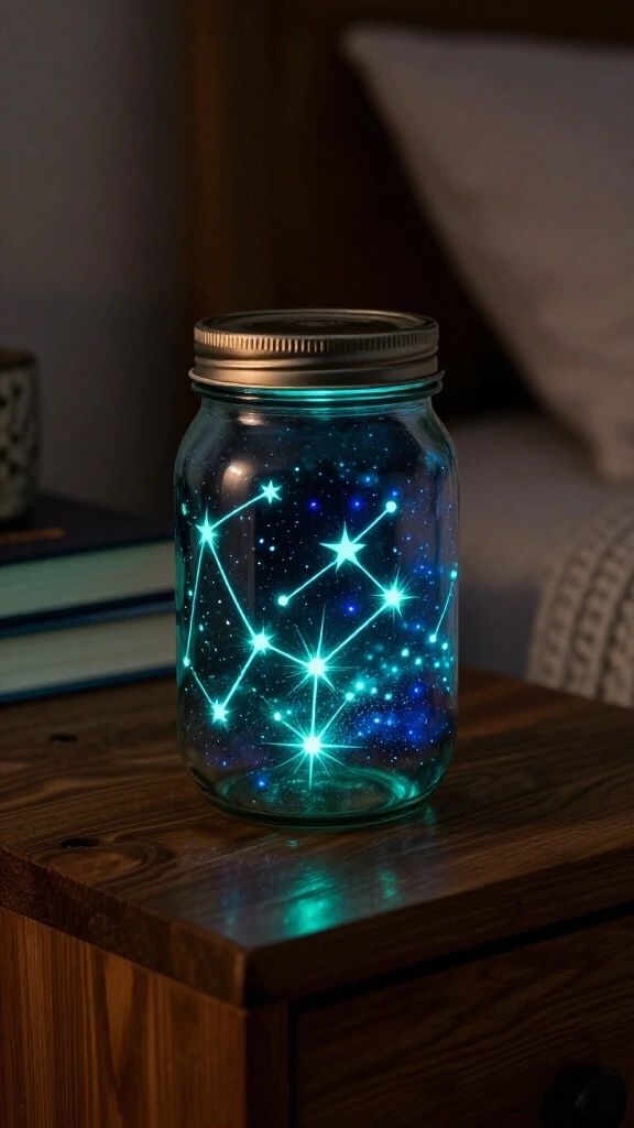 Glow-in-the-Dark Constellation Jar