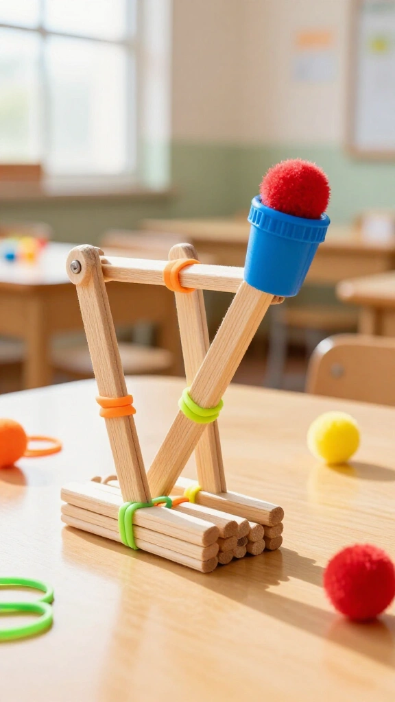 Popsicle Stick Catapults