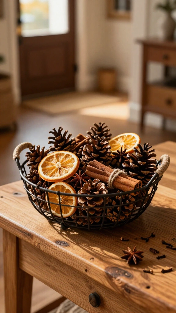 Scented Cinnamon Pinecone Potpourri