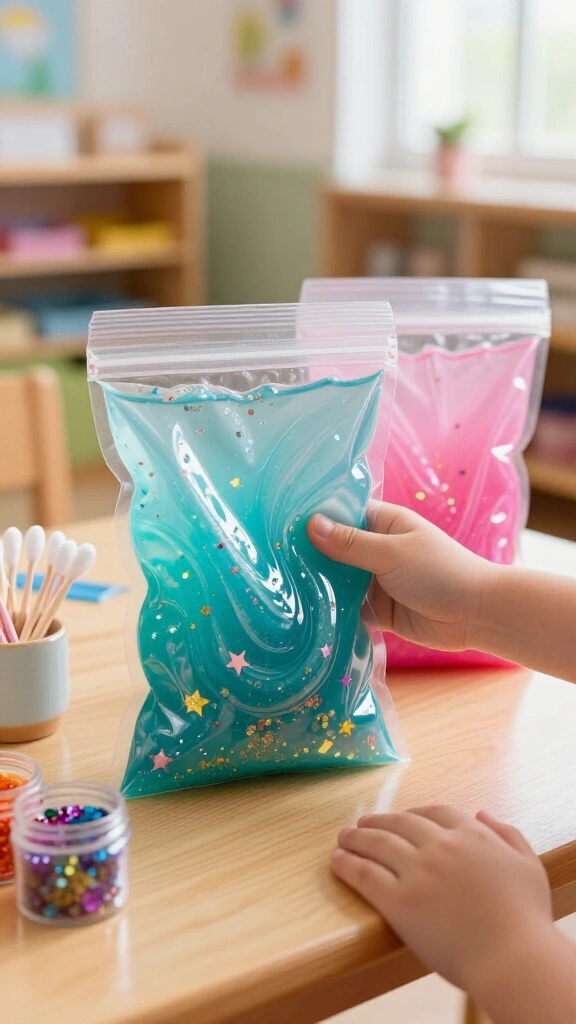 Sight Word Sensory Squish Bags