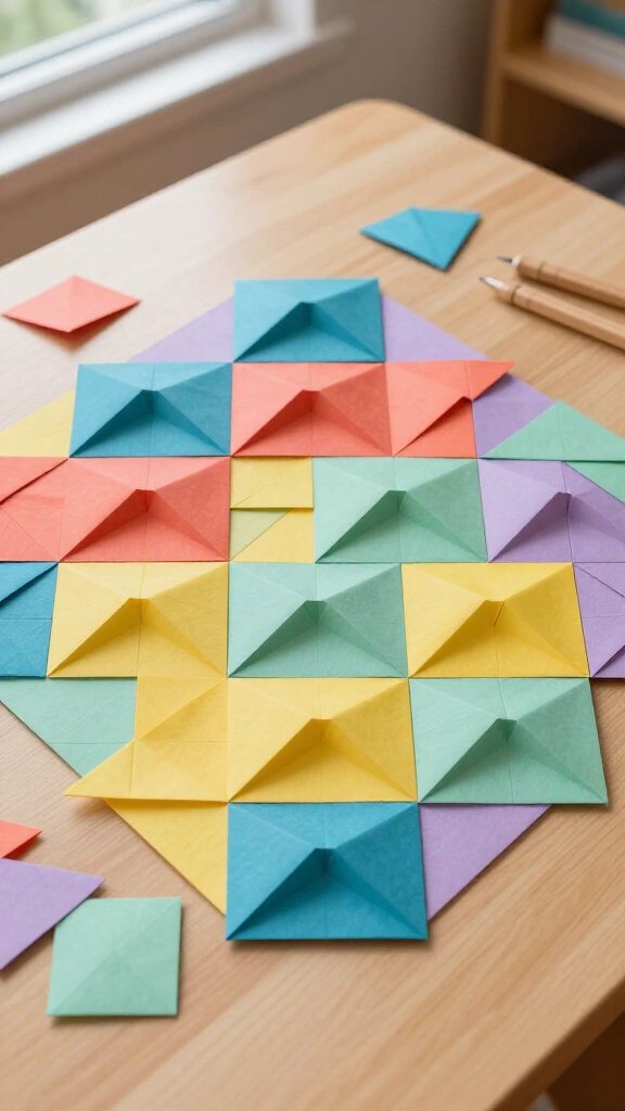 Origami Tessellation Tiles
