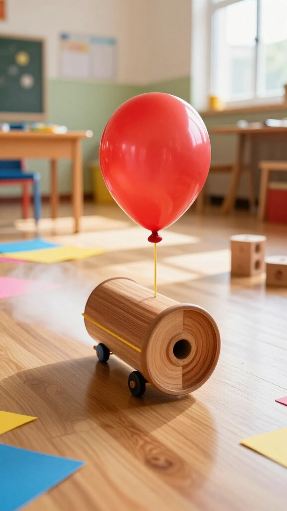 Balloon-Powered Spool Racers