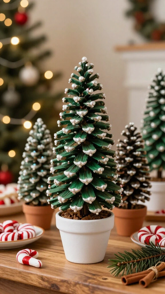 Miniature Tabletop Christmas Trees