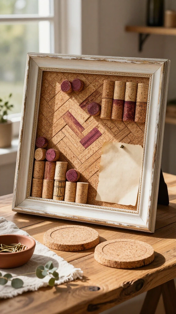 Wine Cork Trivets and Bulletin Boards